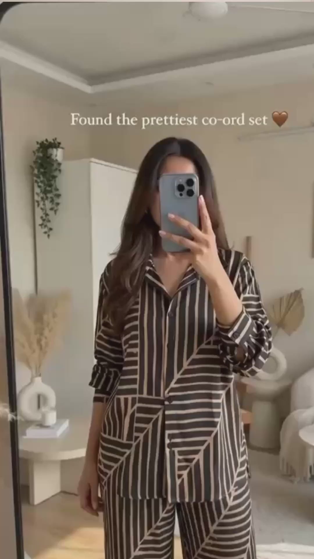 Midnight Geometry Printed Co-Ord Set